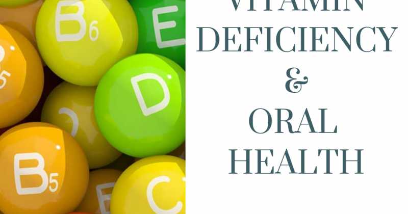 Vitamin Deficiency & Oral Health (April A To Z Blogging Challenge)