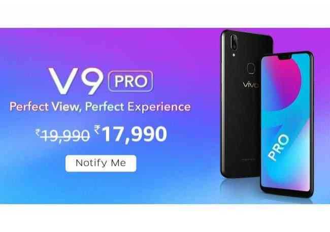 Vivo V9 Pro With Snapdragon 660 , 6GB RAM Launched At Rs 17,990 - TechArea