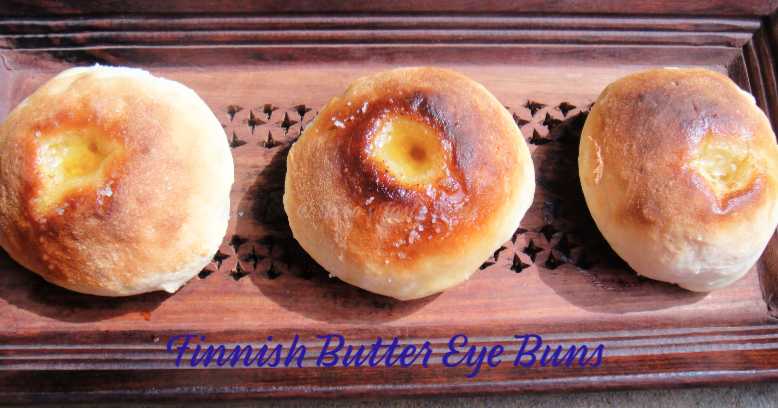 Voisilmäpulla - Finnish Butter Eye Buns#eattheworld