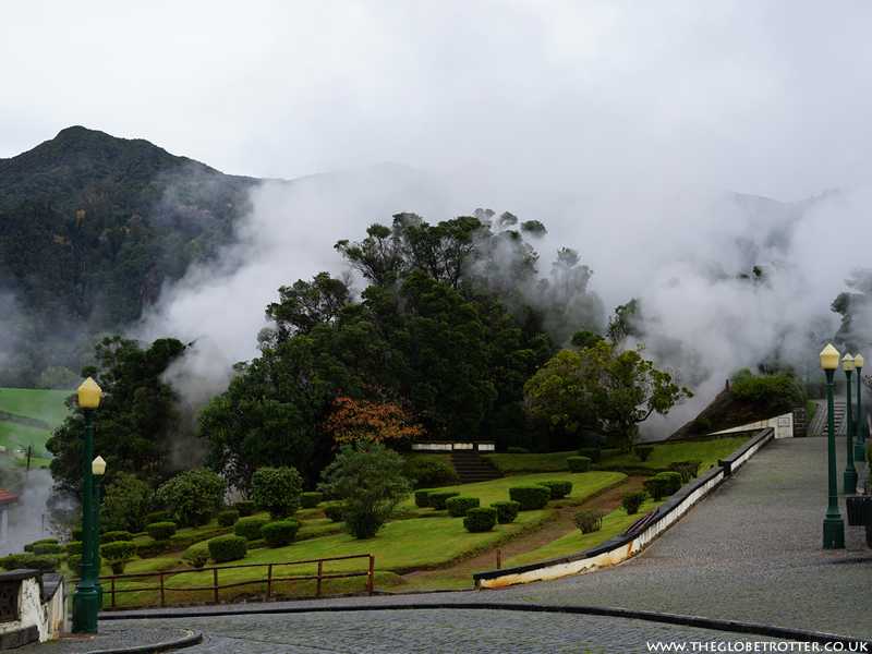 Volcanic Complex Of Geothermal Springs In Furnas, Azores