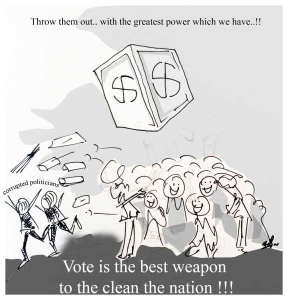 Vote - The Best Weapon Of A Citizen !
