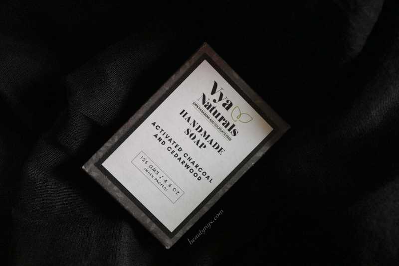 Vya Naturals Activated Charcoal & Cedarwood Soap | Review
