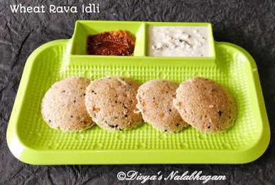 WHEAT RAVA IDLI