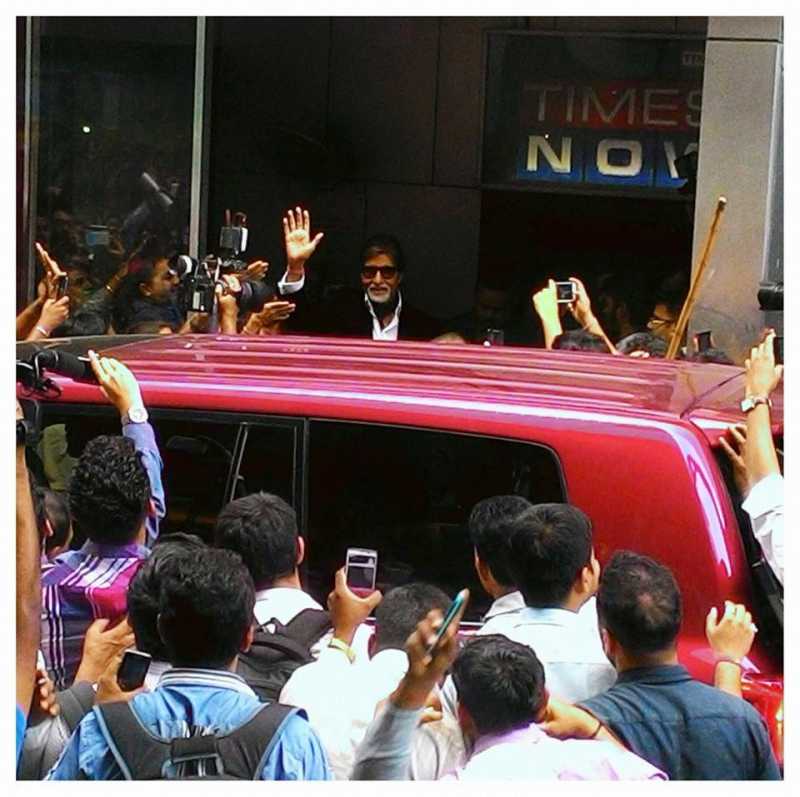 WHEN ARNAB GOSWAMI TOOK OVER AMITABH BACHHAN