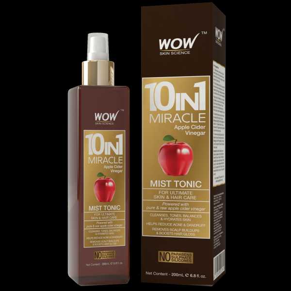 WOW Skin Science 10 In 1 Miracle Apple Cider Vinegar Mist Tonic