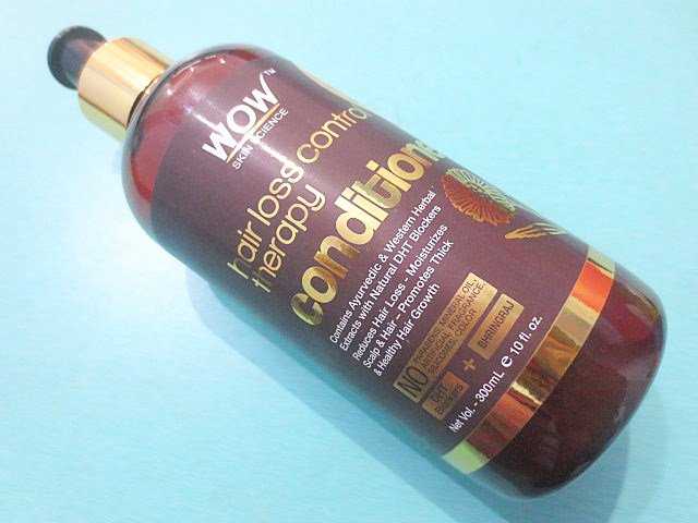 WOW Skin Science Hair Loss Control Therapy Conditioner Review