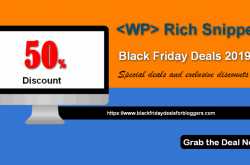 wprichsnippets black friday deal and cyber monday sale 2019