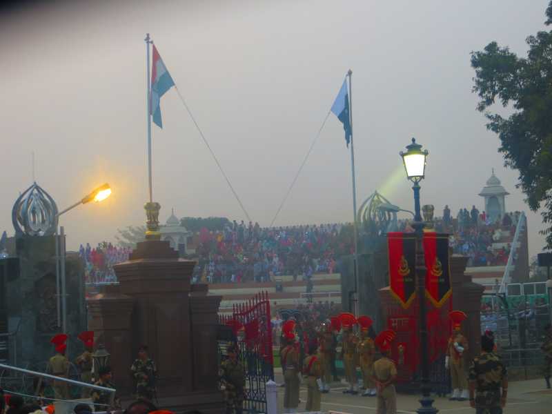 Wagah Border - Beating The Retreat!