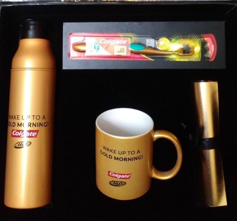 Waking Up To A Gold Morning With Colgate 360