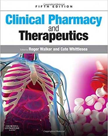 Walker Clinical Pharmacy And Therapeutics 5th Edition PDF Free Download - Medical Study Zone