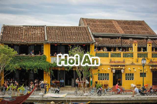 Walking Down The Streets Of Hoi An