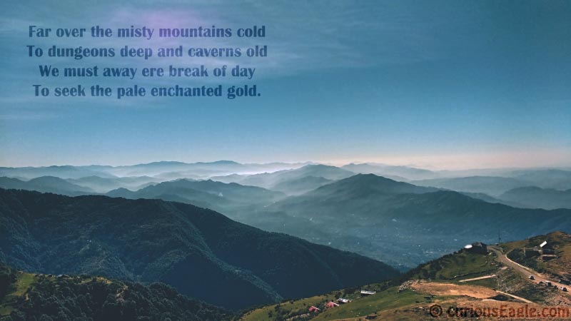 Wallpaper - Misty Mountains