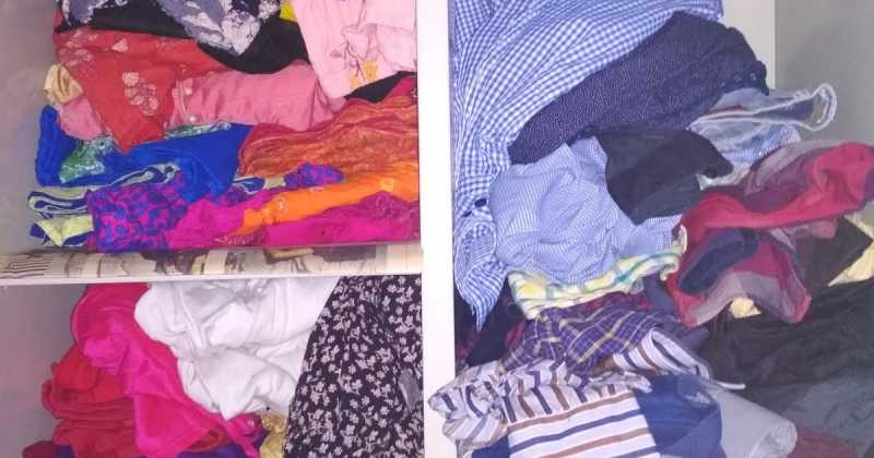 Wardrobe Rearrangement : The Childhood Way.