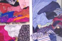 Wardrobe Rearrangement : The childhood Way.