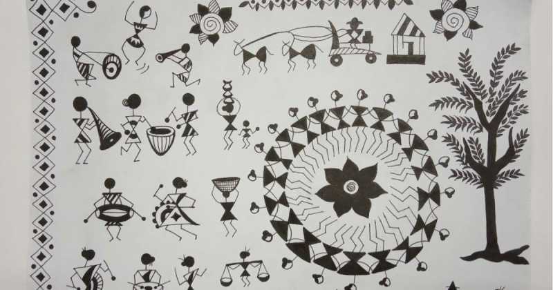 Warli Colonnade