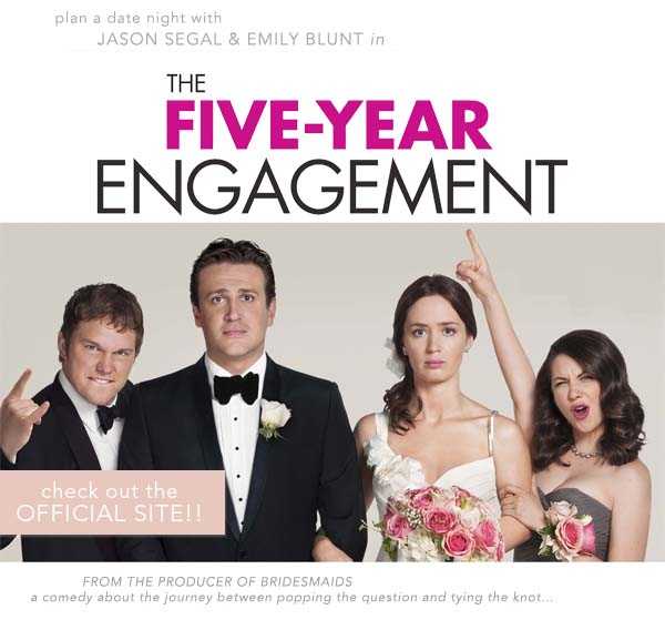 Watch The Five-Year Engagement Hollywood Movie Online In High Quality