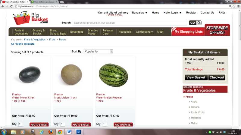 Water Melons And Street Space