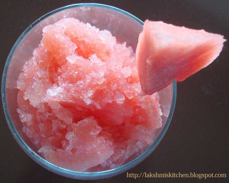 Watermelon Granita