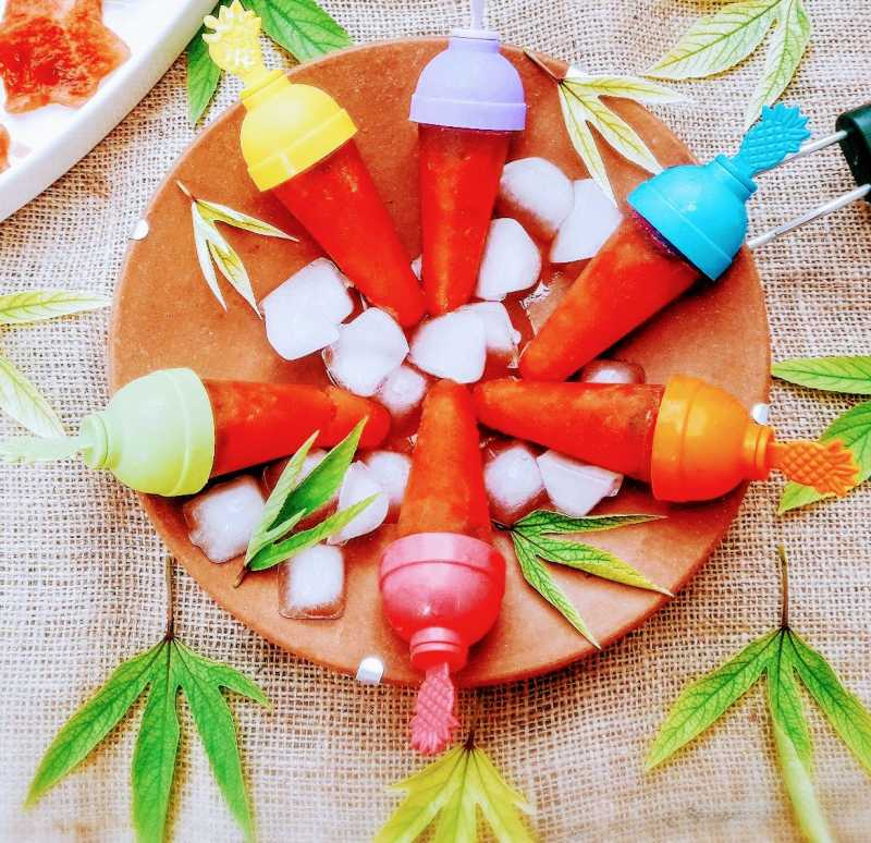 Watermelon Popsicles