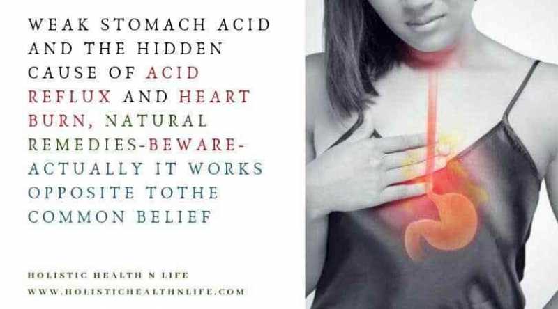 Weak Stomach Acid And The Hidden Cause Of Acid Reflux And Heartburn