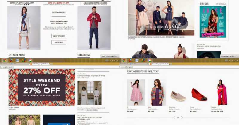 Website Review│Jabong 
