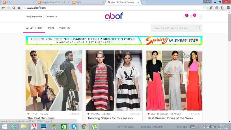 Website Review: Abof.com