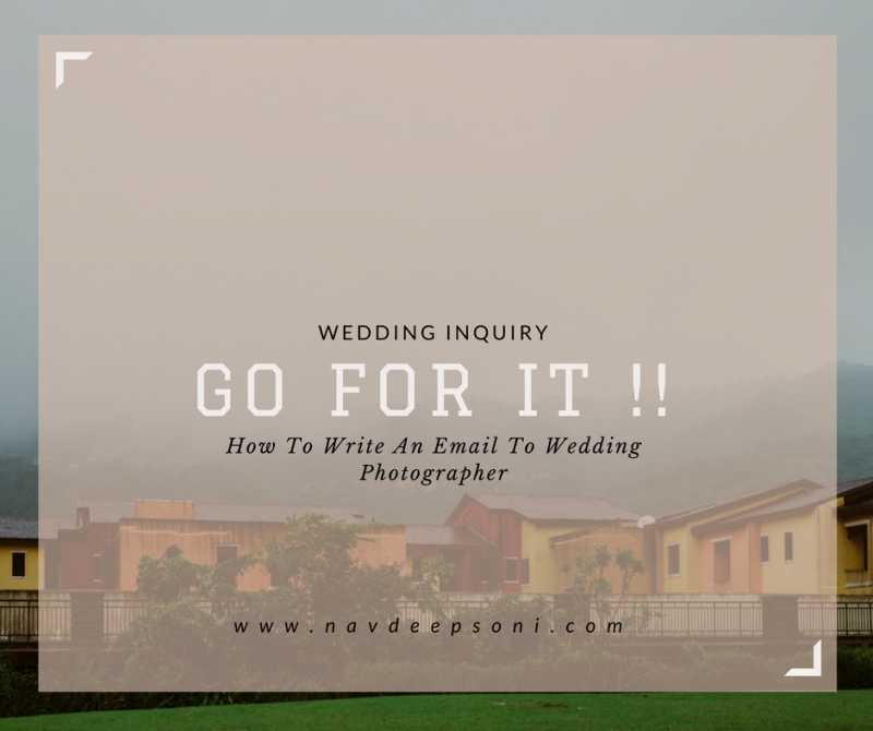 Wedding Inquiry - How To Write An Email To Wedding Photographer