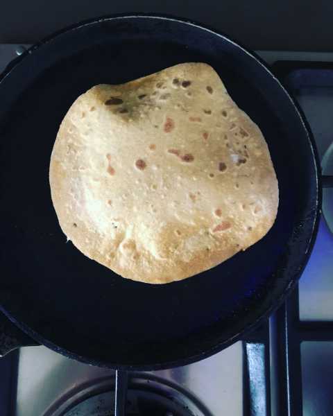Weekend Indulgence With Sweet Potato Paratha