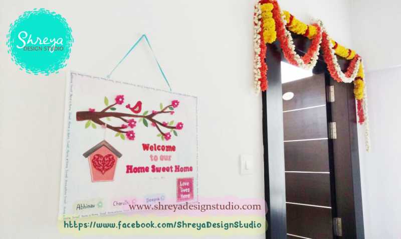 Welcome Board For A New Home