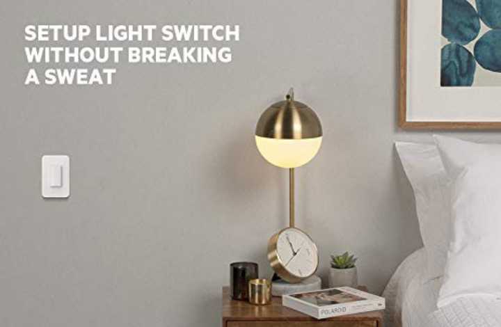 Wemo 3 Way Smart Light Switch - Control Lighting From Anywhere