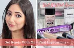 Wet N Wild Makeup Review - GRWM   First Impressions Video - Love Fashion Makeup