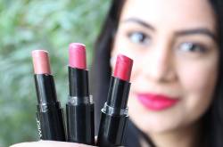Wet n Wild MegaLast Lip Colors Review & Swatches - Bare It All, Smokin’ Hot Pink & Cherry Picking