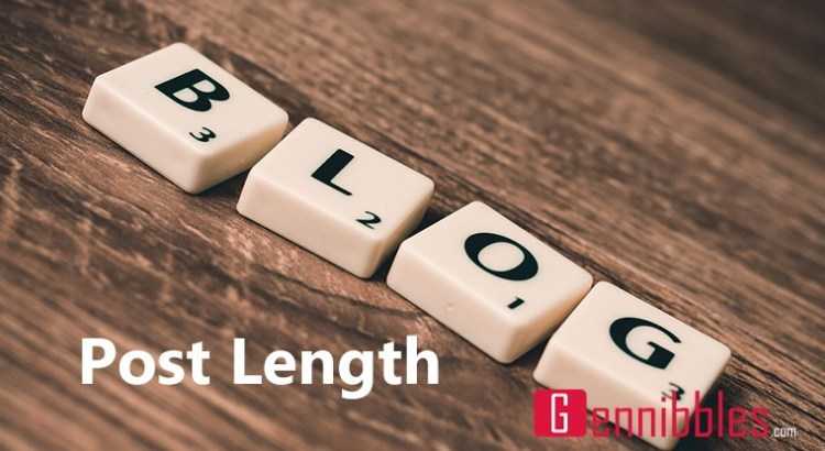 What Your Blog Post Length Should Be? [Infographic]