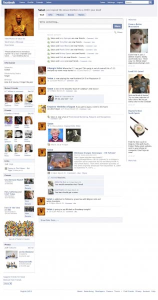 What If The Gods Were On Facebook ?