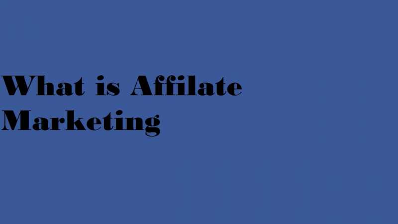What Is Affilate Marketing - Being Top 10