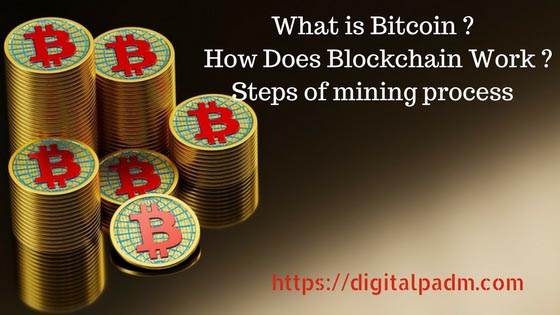 What Is Bitcoin | How Does Blockchain Work | Steps Of Mining Process ?