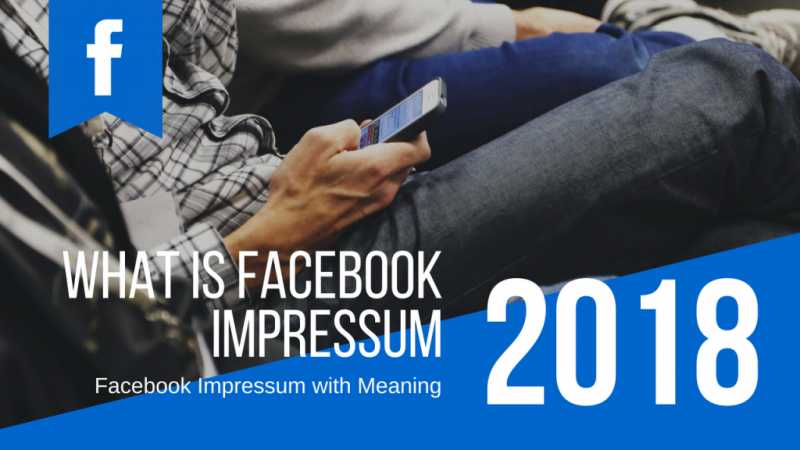 What Is Impressum On Facebook Page With Example - Geek Gyaan