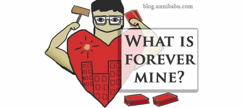 What Is Forever Mine? | Personal Journal #3 | Unni