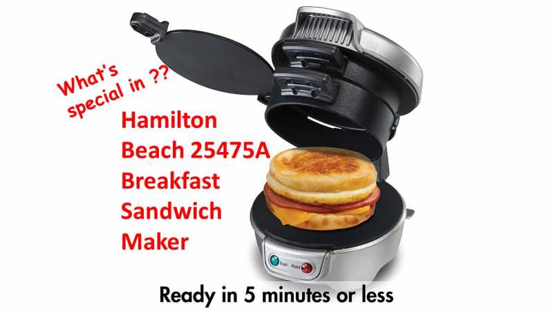 What Makes Hamilton Beach Breakfast Sandwich Maker Favourite Of Many? | Hozone