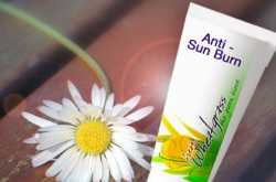 Wheatgrass for Sunburns