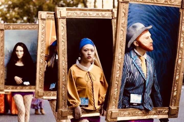 When Art History Paraded Down A Tokyo-street For Halloween | The Heritage Lab