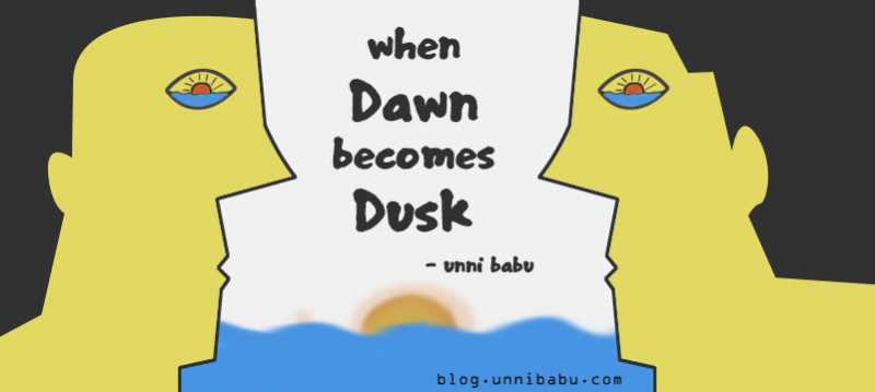 When Dawn Becomes Dusk | Short Story Through Art