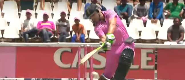When Superman AB De Villiers Lands On Cricket Ground? - CricBytes