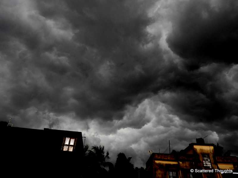 When The Sky Looks Menacing!