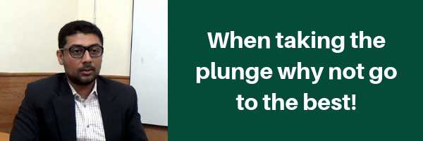 When Taking The Plunge Why Not Go To The Best! - Jamboree Education