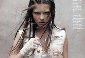 When The Going Gets Though, She Chickens Out .........