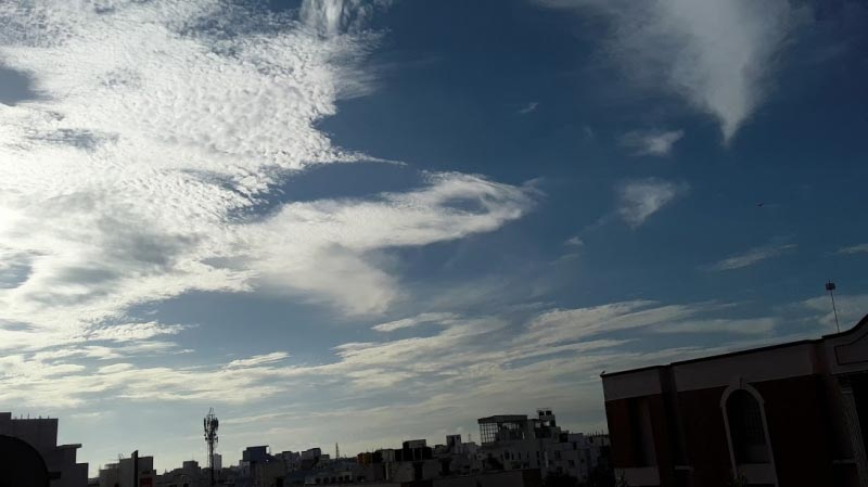 When The Sky Made Its Statement…