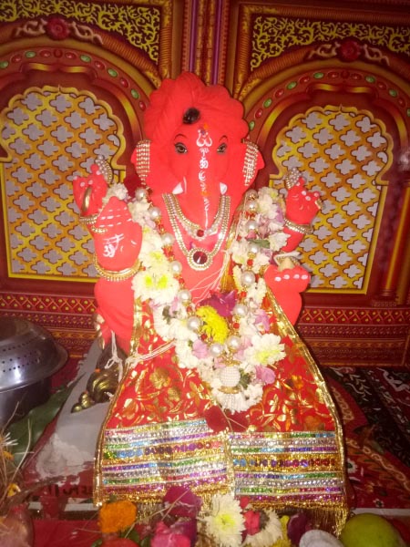 While Bidding Adieu To My Ganeshji..  I Witnessed….