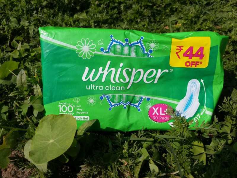 Whisper Ultra Clean XL Sanitary Pads Review