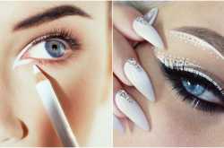 White आईलाइनर लगाने के ये 10 स्टाइल हैं सो सेक्सी